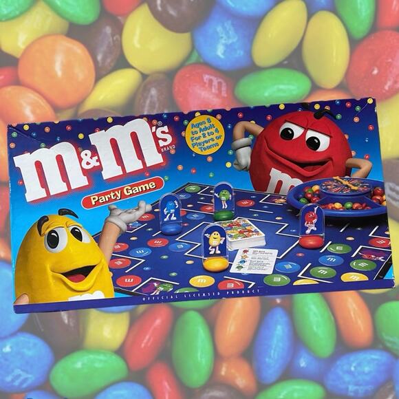 Roseart M&M's Candy Brand 1999 Party Game incomplete - Picture 2 of 8